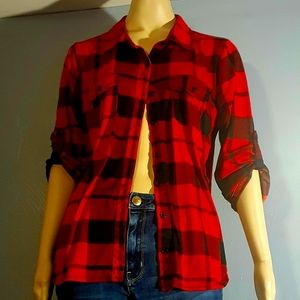 Women's plaid shirt